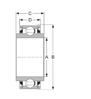 Agricultural Machinery Bearing W208PP5