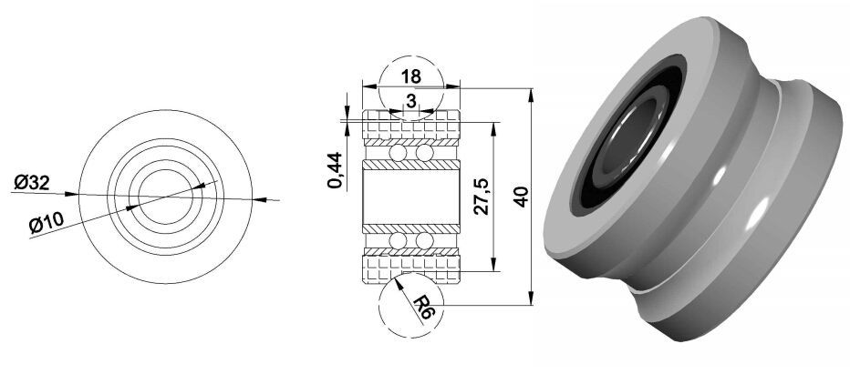 sliding door rollers