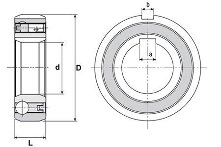 CSK12PP Clutch Bearing